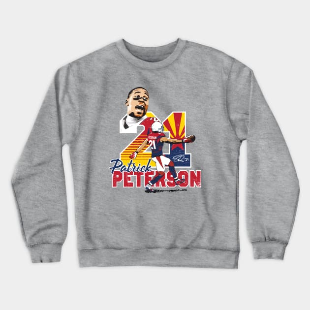 Arizona Cardinals Peterson Tee T-Shirt Crewneck Sweatshirt by goderslim